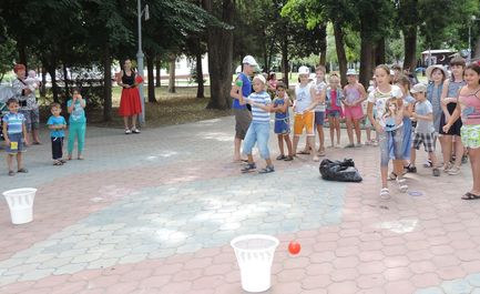 «Страна веселья» в городском парке 