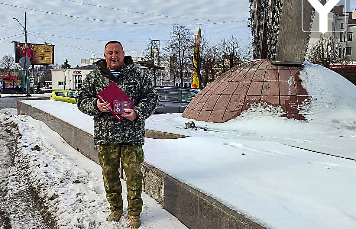 Николай Выгонов награжден Орденом Мужества