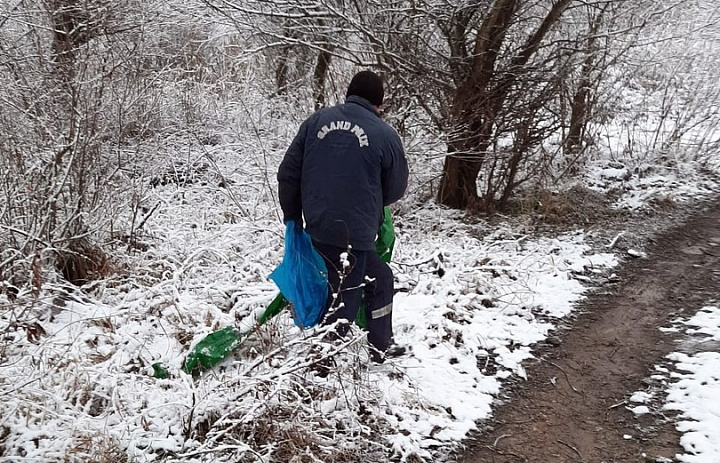 В районе озера Копытко ликвидируют несанкционированные свалки