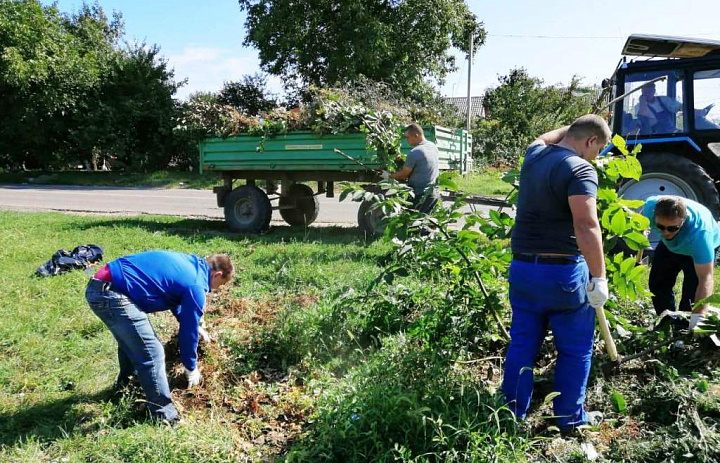 Сегодня в городе прошёл субботник