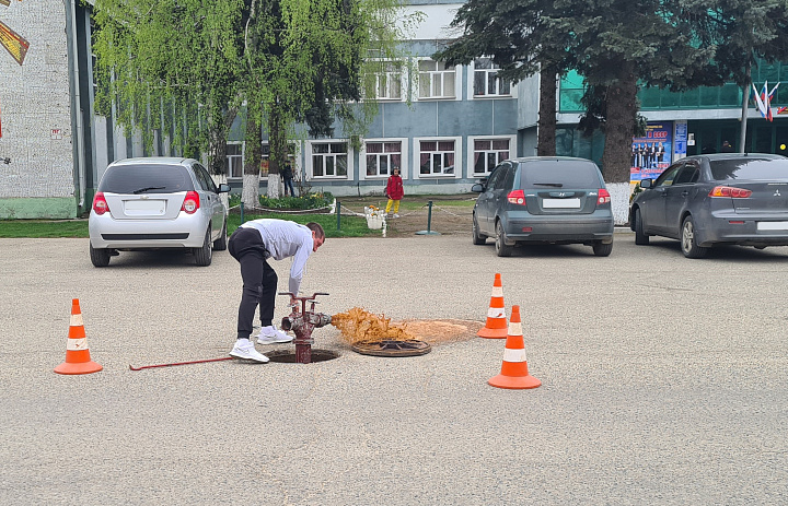 Проверка работоспособности пожарных гидрантов