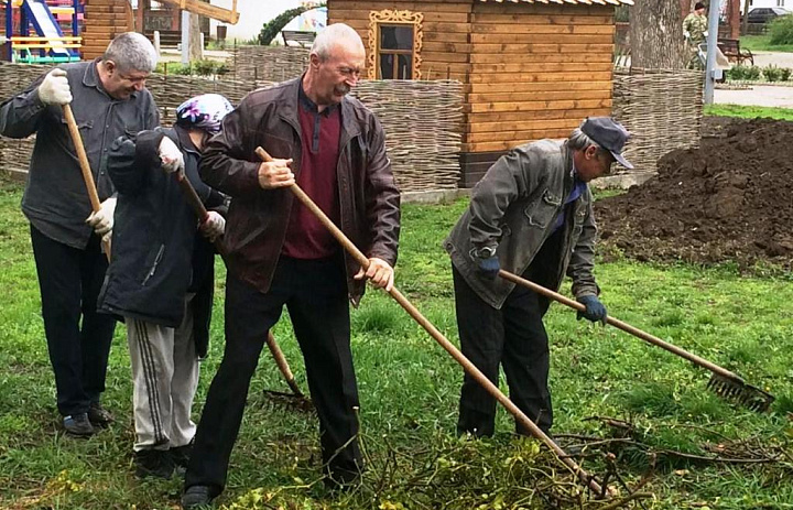 Наводим порядок в парке